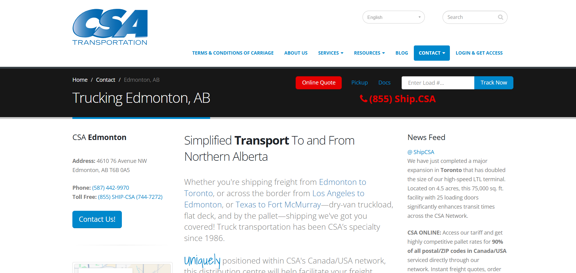 CSA Transportation