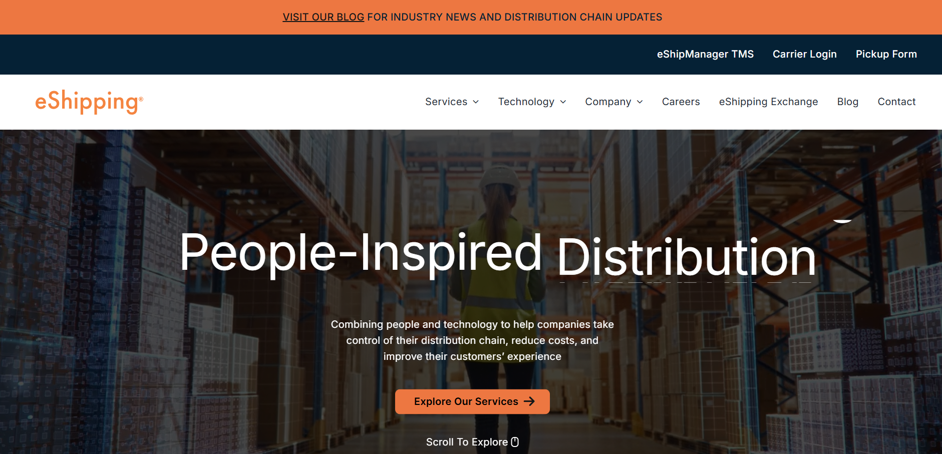 E Shipping Logistics