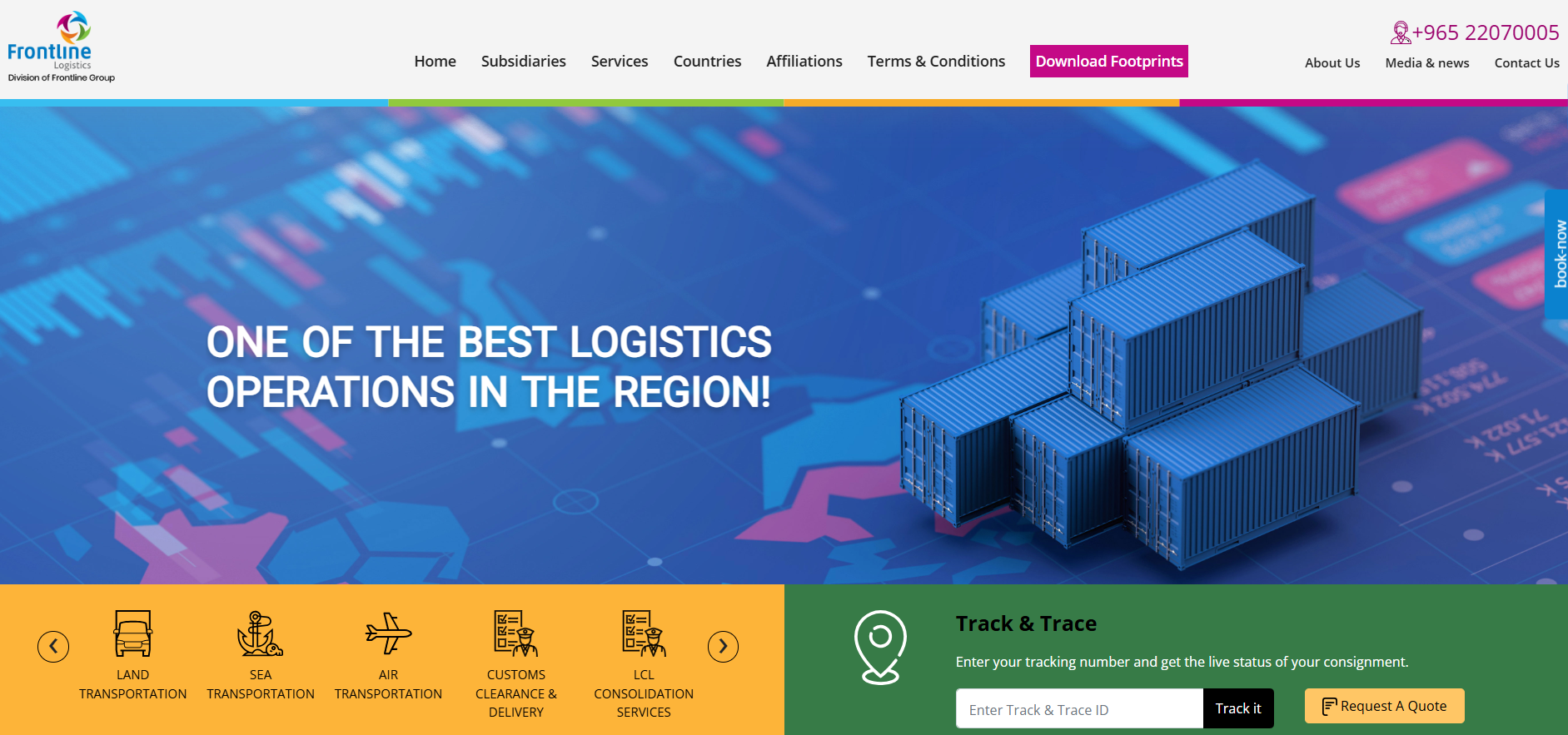 Frontline logistics