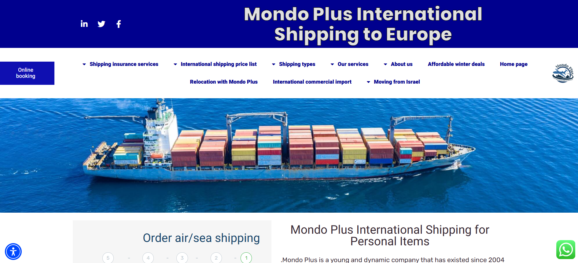 Mundo Plus Shipping