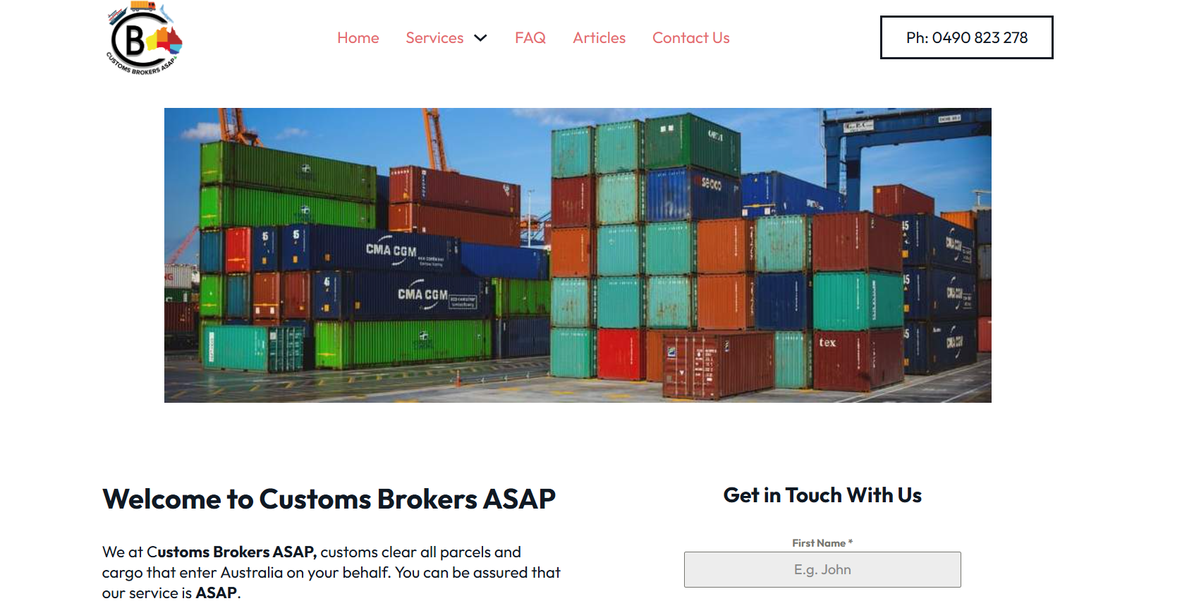 Customs Brokers ASAP